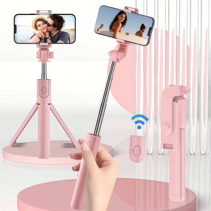 Phone Stand Color 69In1.7M With Rotating Grip Photography Tripod