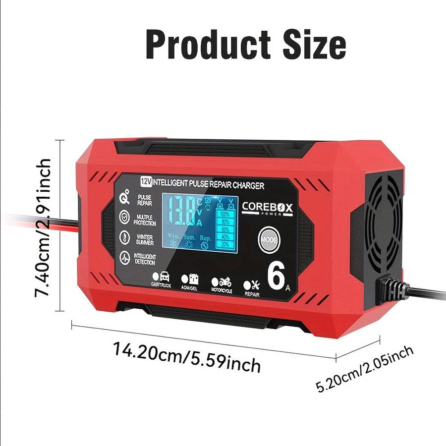 Charger Color Red