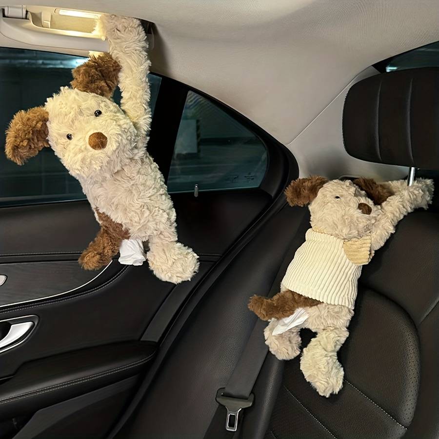 Car Tissue Box Style No Clothes Style   Puppy
