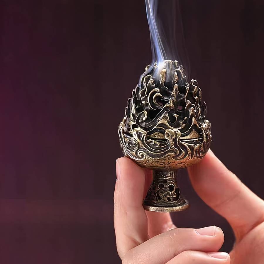 Incense Burner Color  Bronze