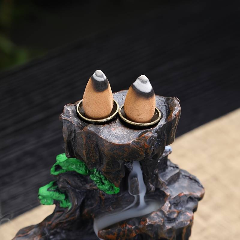 Incense Burner Model  Mountains And Rivers