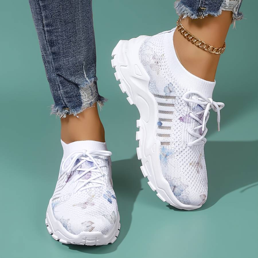 Women S Sneakers Color White Sizeuk 5.5