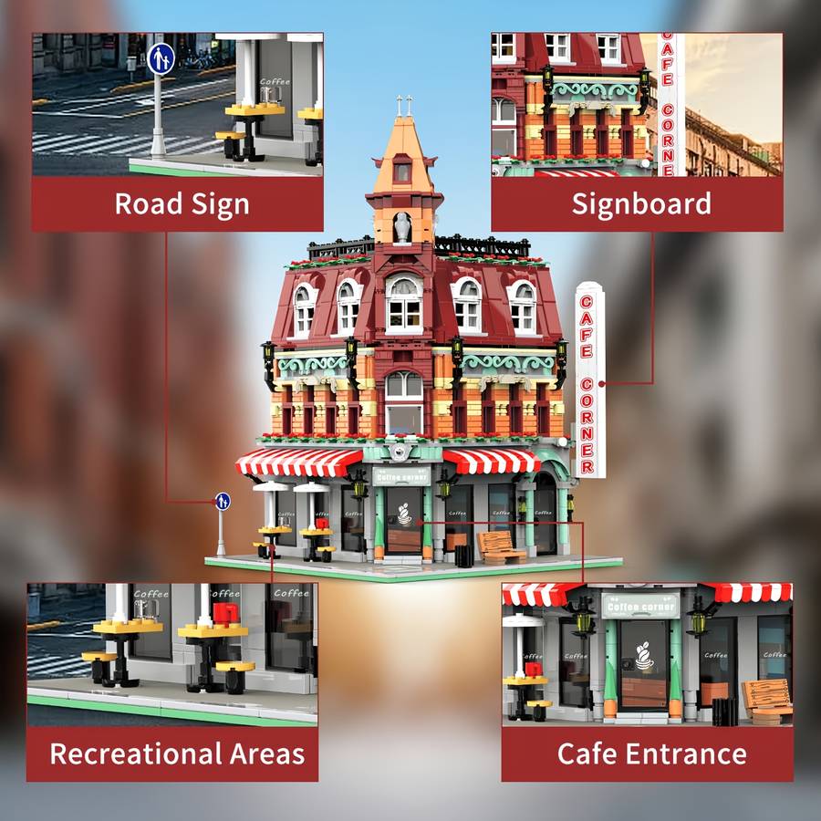 Building Toy Architectural Model Toy Set Model Jq10001