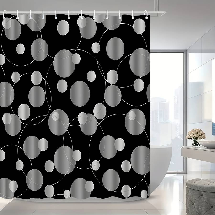 Waterproof Shower Curtain Color Polychrome Size 100X180 100.0Cm*180.01Cm