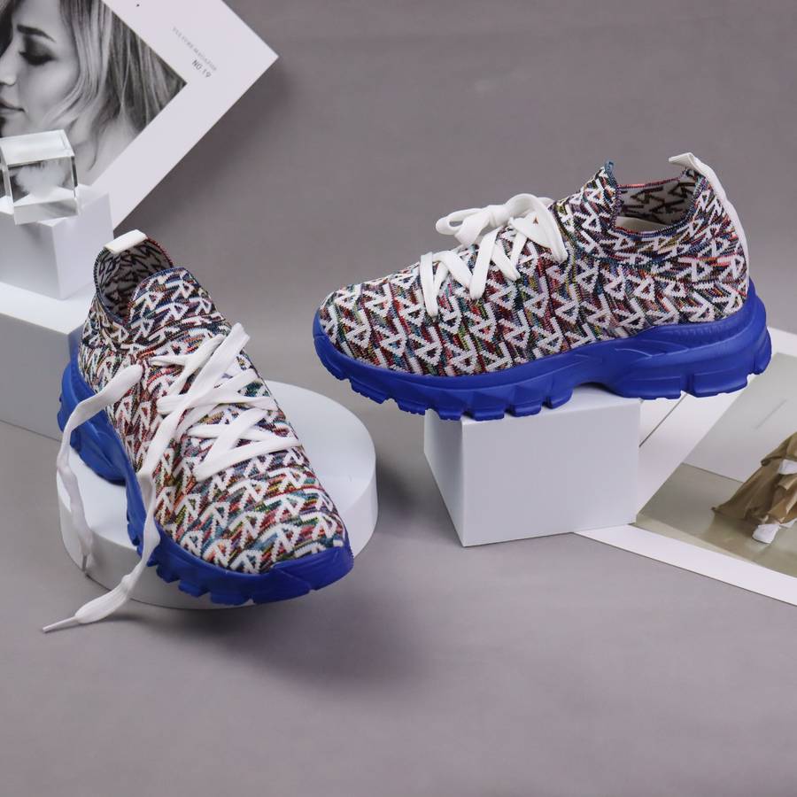 Women S Sneakers Color Blue Sizeuk 4.5