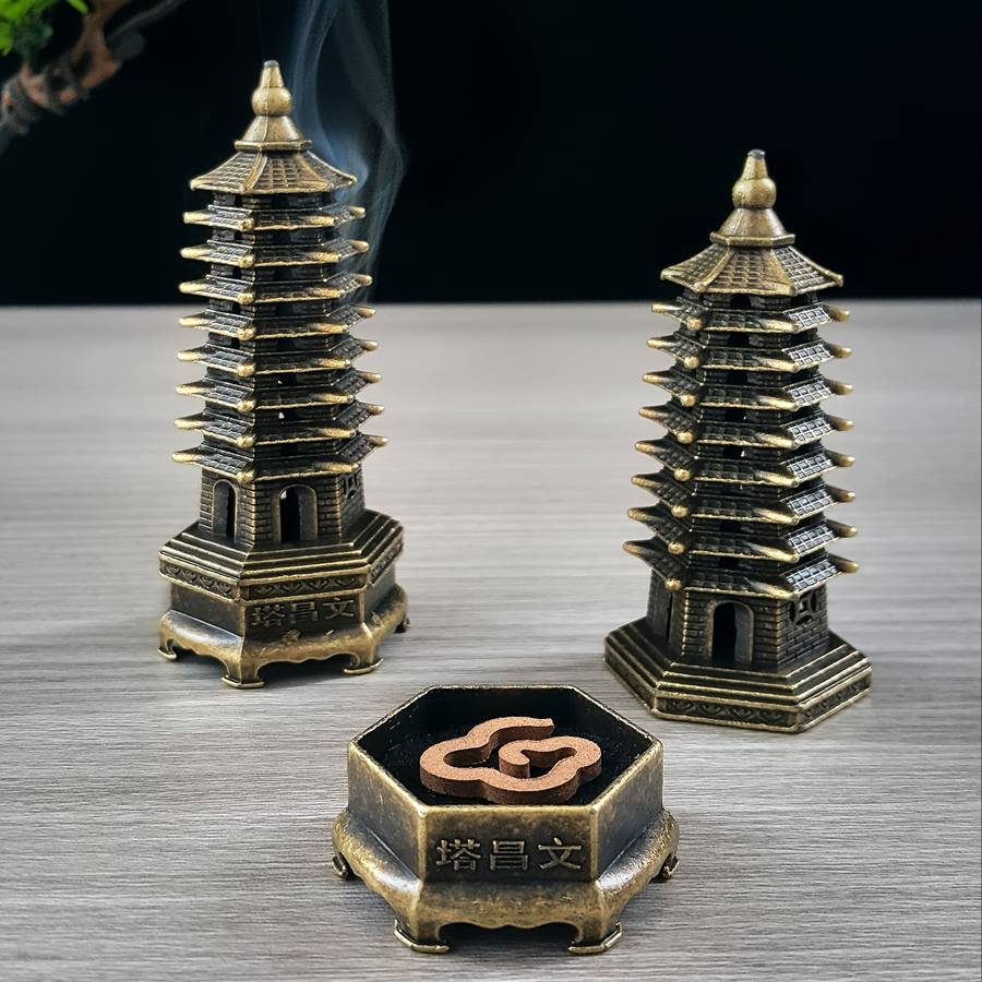Incense Burner Model  Wenchang Tower Incense Burner