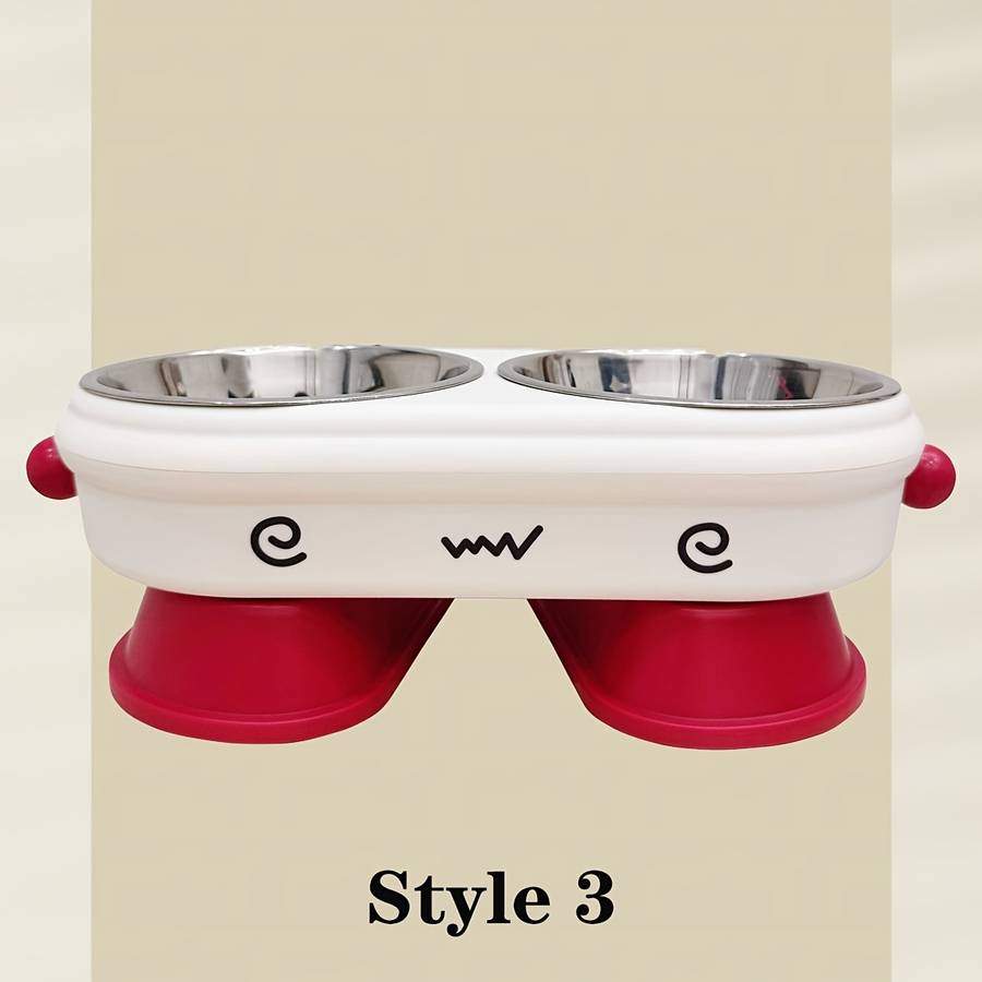 Pet Supplies Items Cats And Dogs Eat And Drink In A Square Bowl