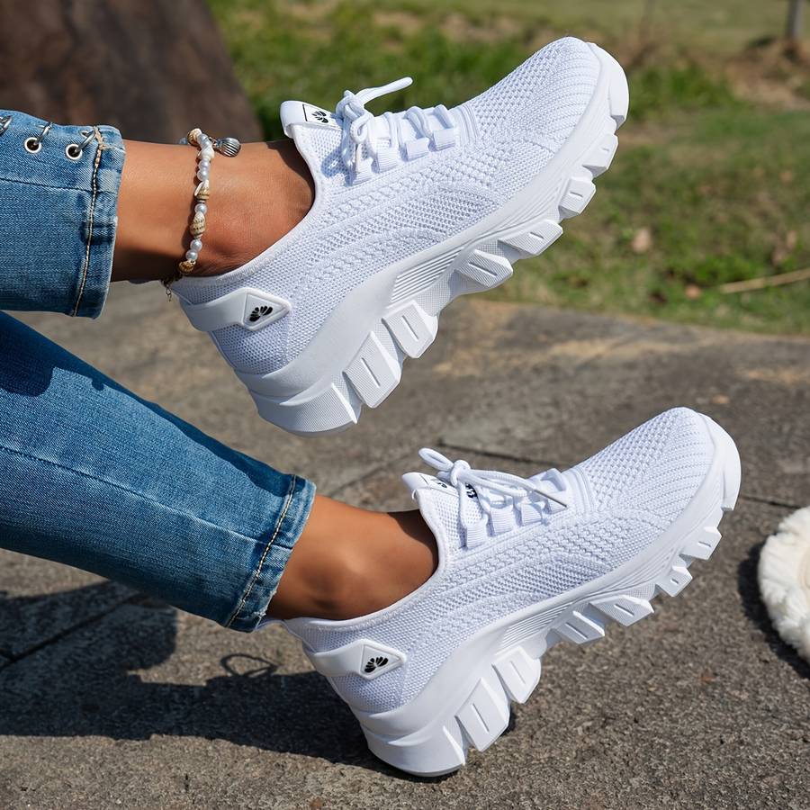 Women S Sneakers Color White Sizeuk 5