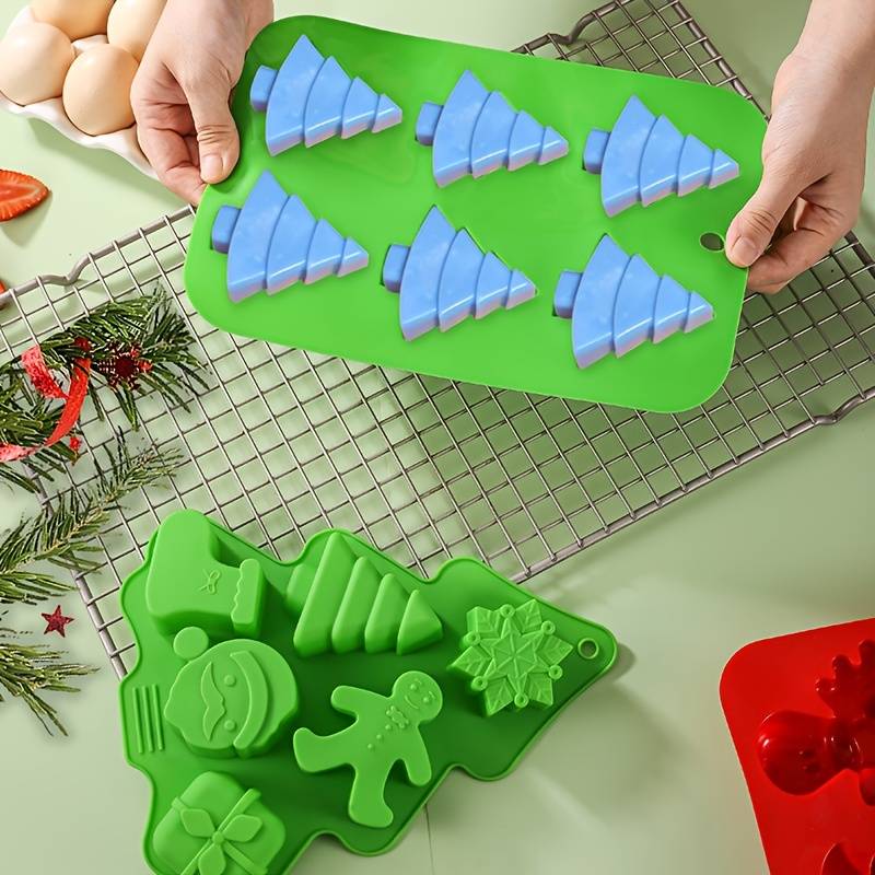 Suitable For Baking Molds Color Rectangle  Red
