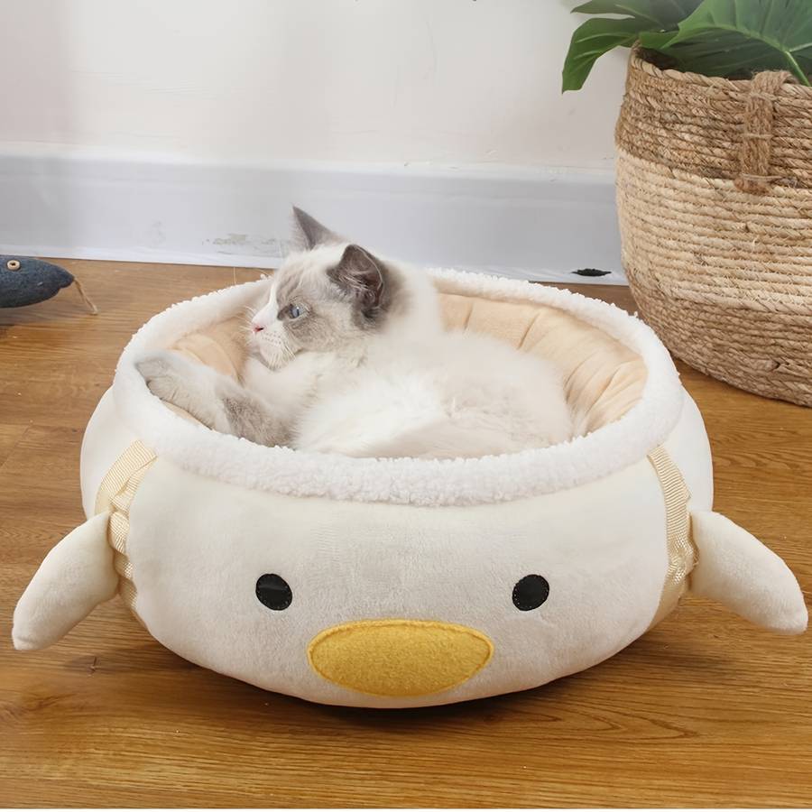 Pet supplies size Size   30x 30 cm Style Cartoon Chick with Hanging Strap