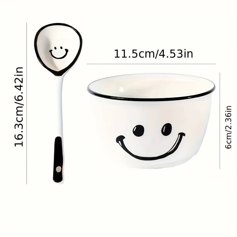 Bowl Items 2Pcs Bowl2Pcs Spoon