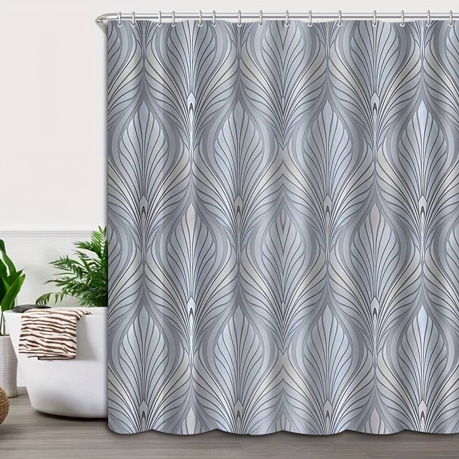Waterproof Shower Curtain Color Polychrome Size 90*180 89.99Cm*180.01Cm