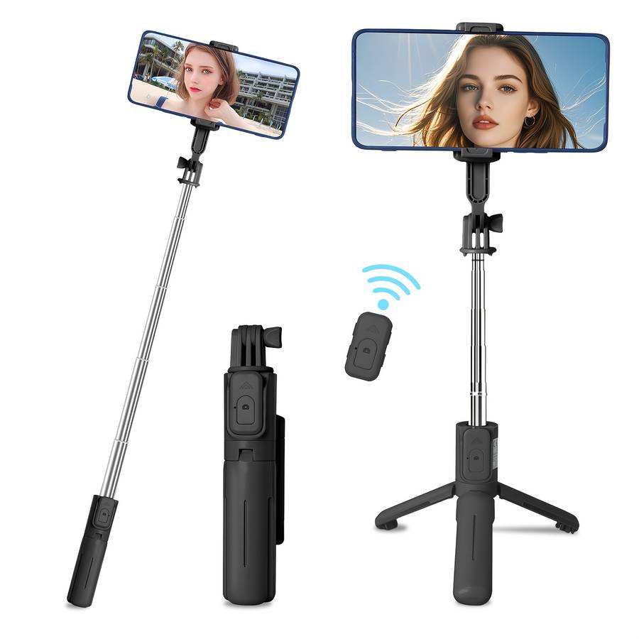 Phone Stand Color 69In1.7M With Rotating Grip Photography Tripod