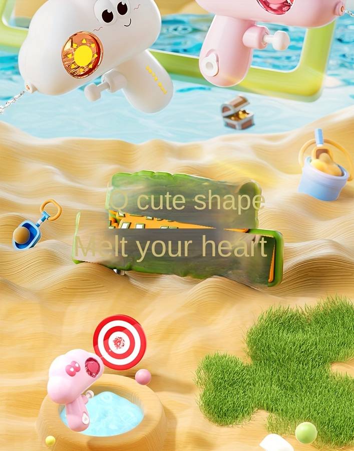 Toy Guns Items Pink Cloud Water Gun
