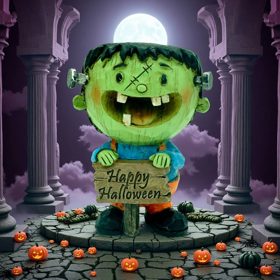 Halloween Decorations Style Happy Halloween