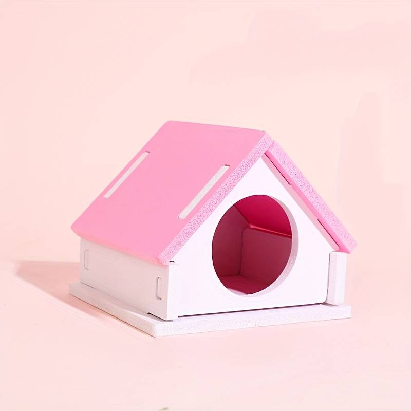 Pet supplies Style lash hut pink