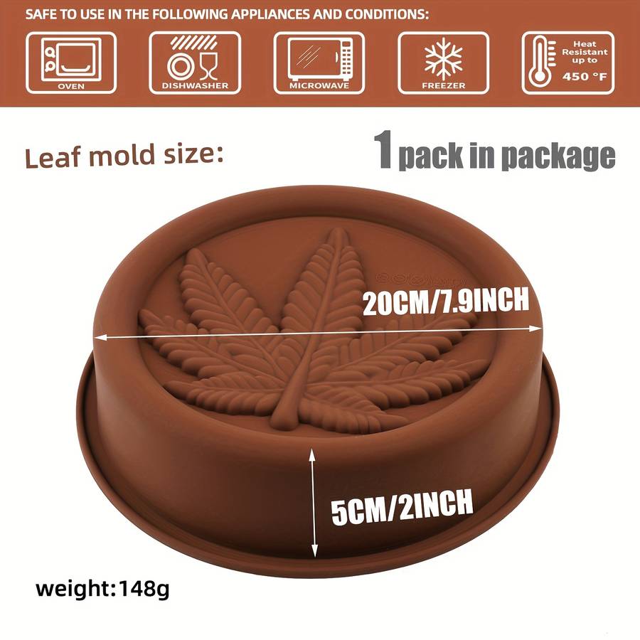 Suitable For Baking Molds Color Brown Model T Hj031 2Pcs