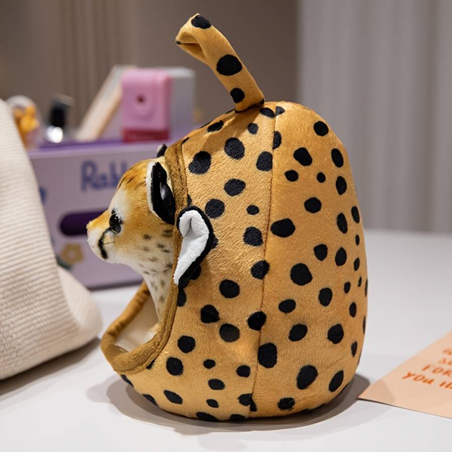 Plush Toys Color Yellow Leopard Nest  Add    Yellow Leopard Size 22.86Cm
