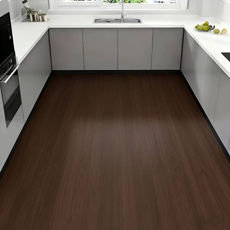 Self Adhesive Floor Stickers Gray White 40.01Cm*9.0Meter