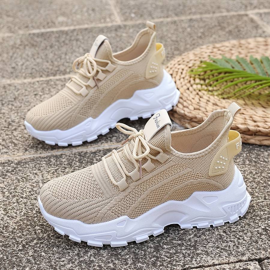 Women S Sneakers Color Apricot Sizeuk 5