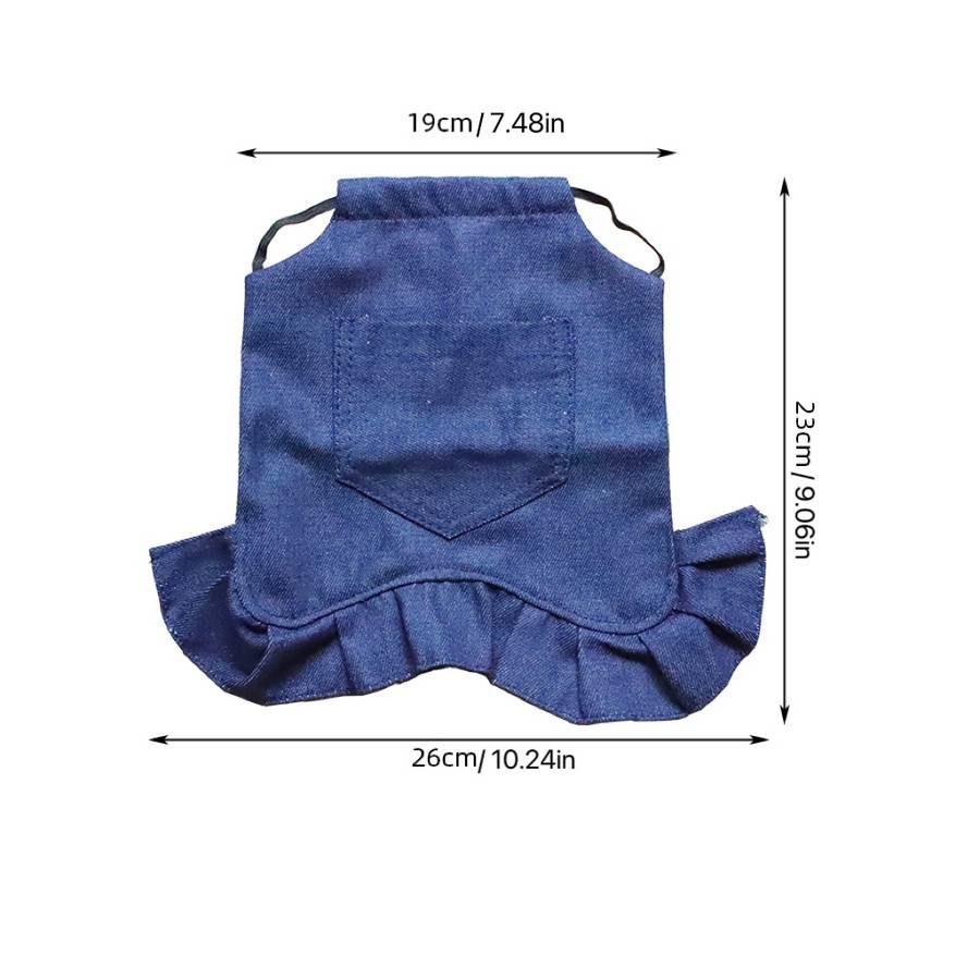 Pet Supplies Color Denim Blue