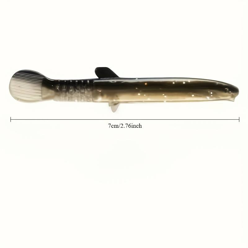 4pcs Small Loach Bait for Fishing Mandarin Fish Bass And Black Fish