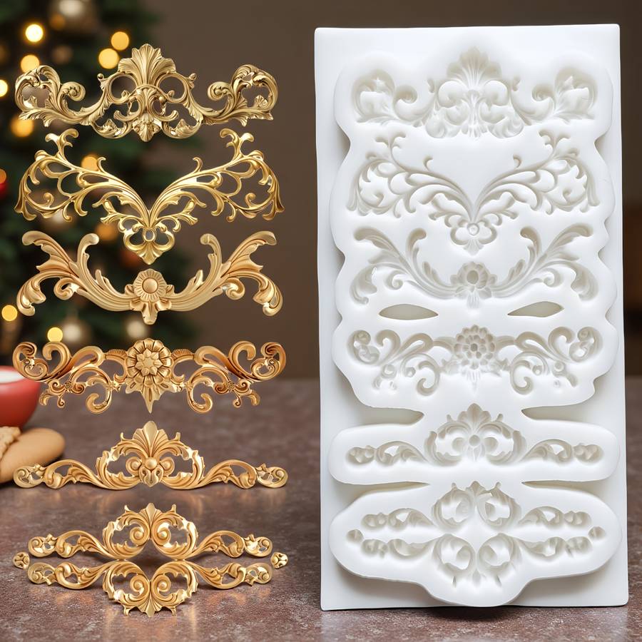 Suitable For Baking Molds Style Lace B