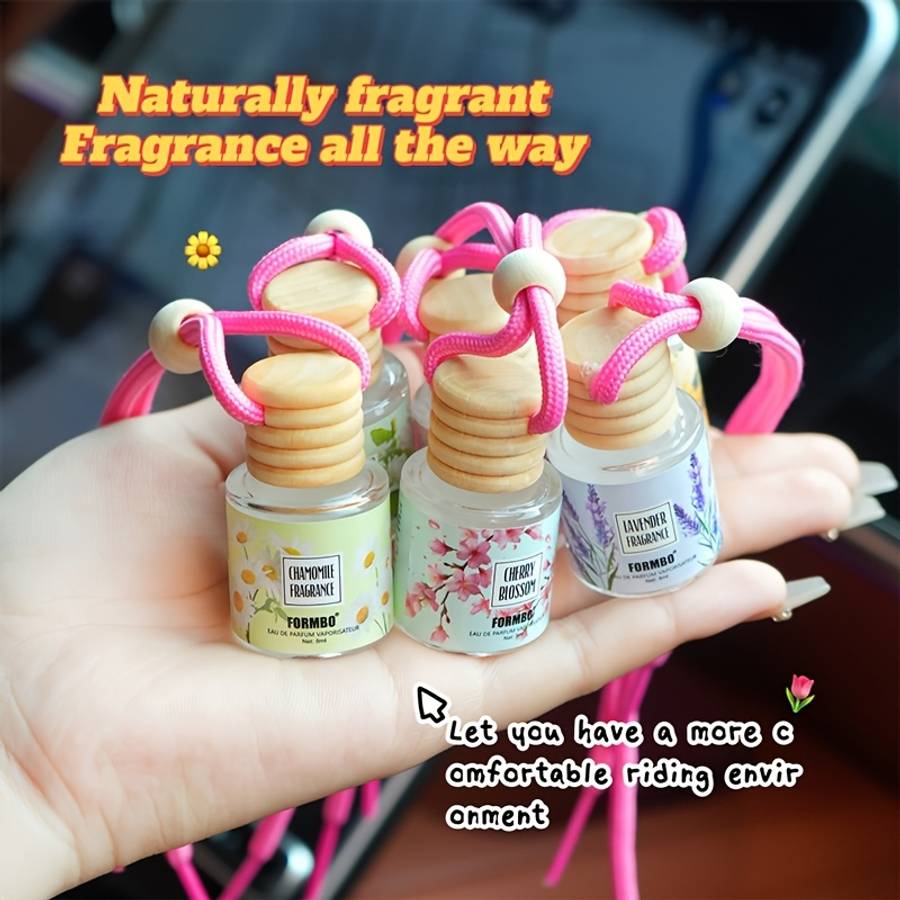 Car  Fragrance  Refill  Bottle Color Formbo Car Perfume X6Pcs