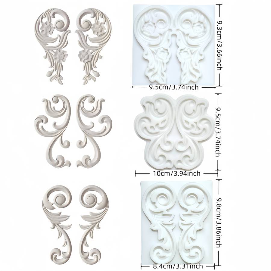Suitable For Baking Molds Style Lace 1