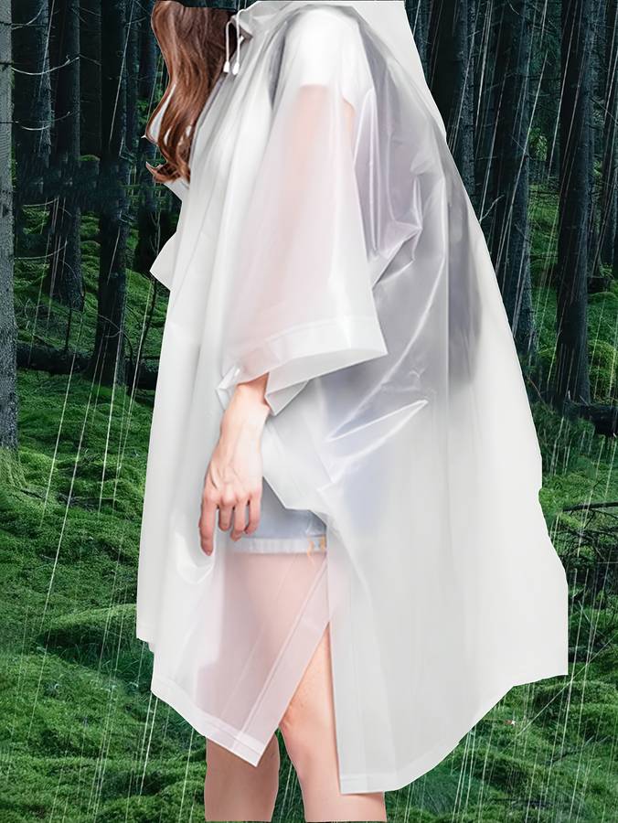 Raincoat White Size Onesize