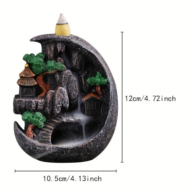 Incense Burner Model  Small Bridge Flowing Water