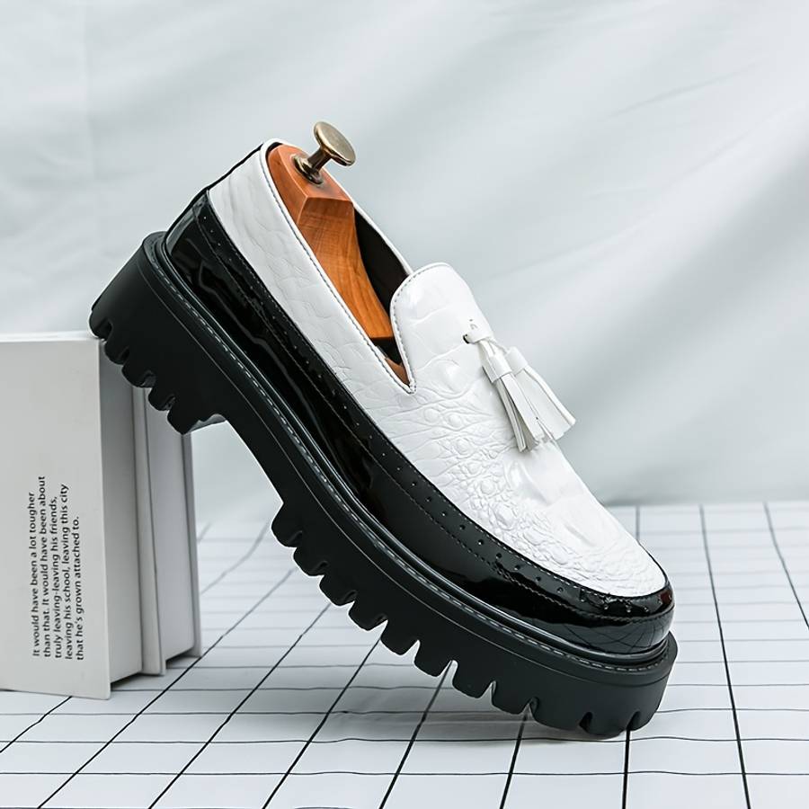 Mens Leather Shoes Color White Sizeuk 9.5