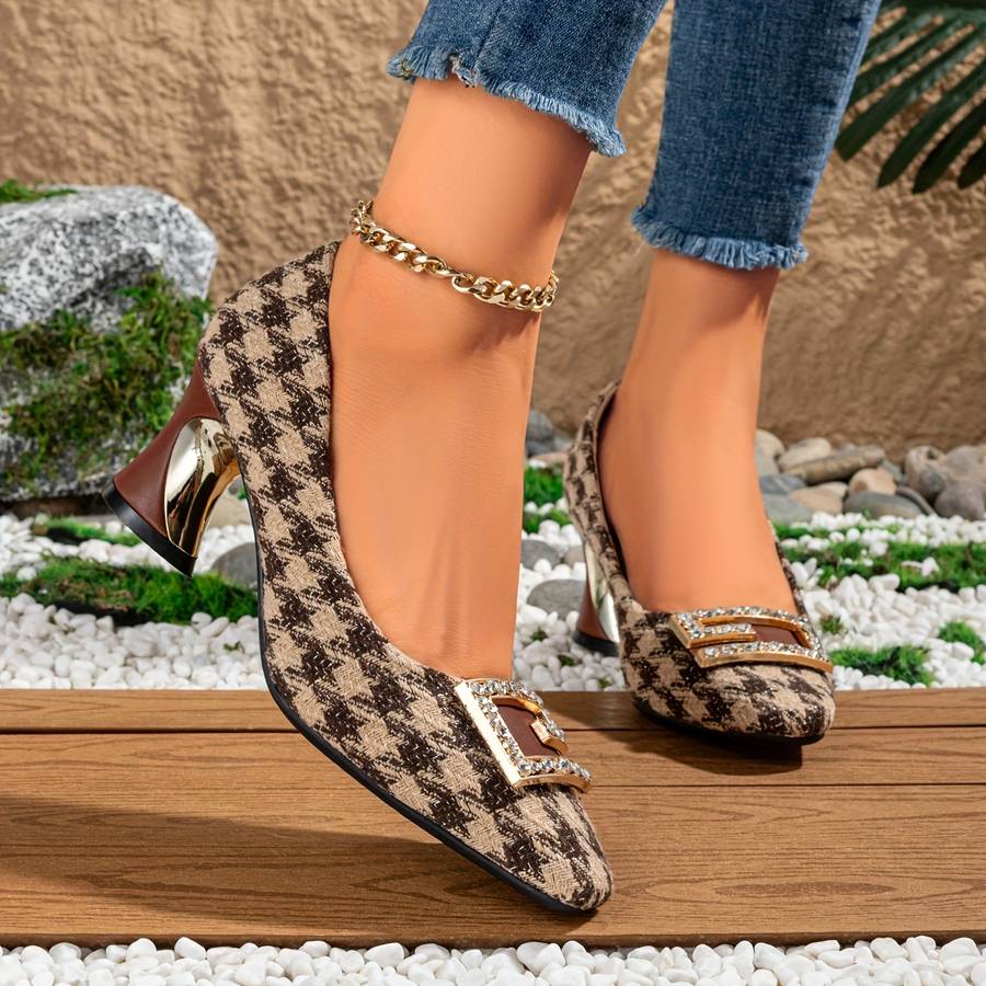 Women S High Heels Color Brown Sizeuk 3
