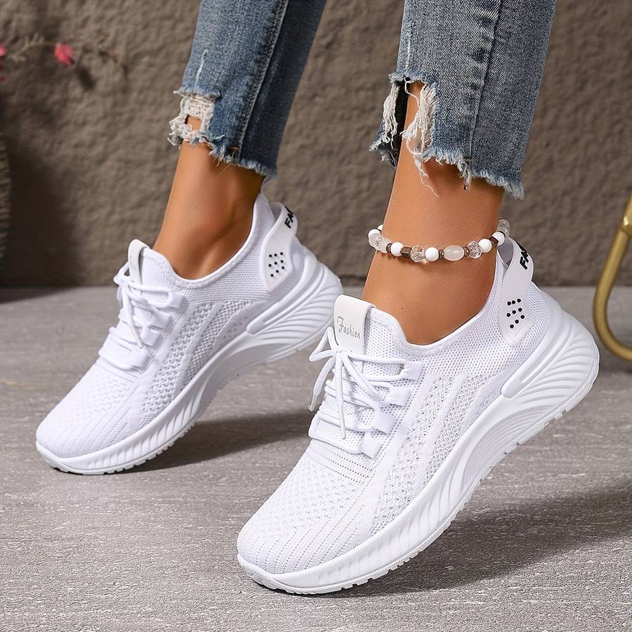 Women S Sneakers Color White Sizeuk 5
