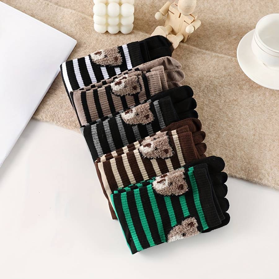Women S Socks Color Mixed Colors 5 Pairs Size Onesize