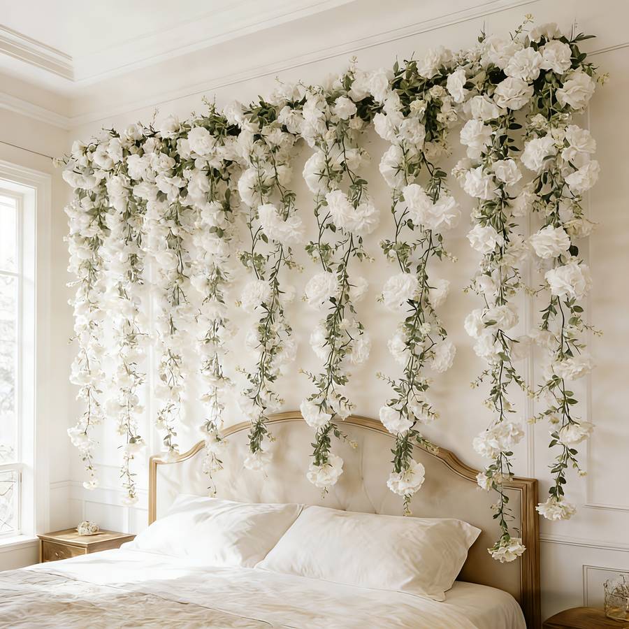 Wedding Supplies Color White Items Carnation Rattan