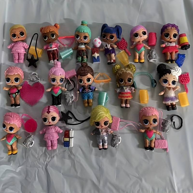 Toy Dolls color Random Quantity 2 dolls  Add   random style
