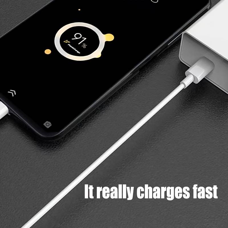1pc Type-C fast charging data cable 100cm suitable for iPhone 15 iPhone 6 Samsung Huawei Xi
