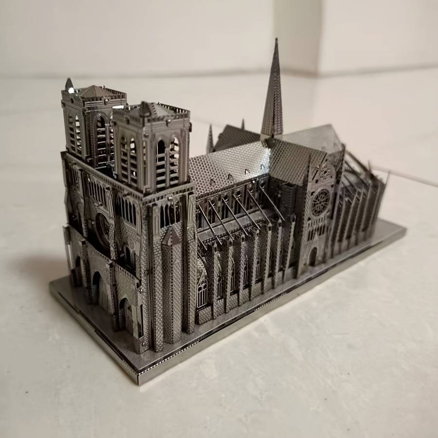 Building Toy Architectural Model Toy Set Color 3D Puzzle  Add   Tools