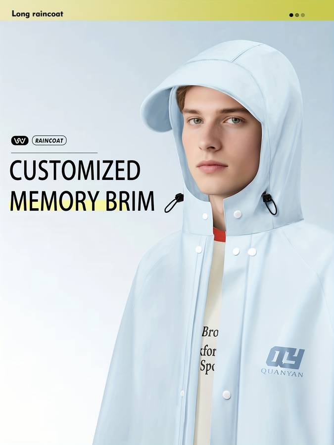 Raincoat Light Blue Size Uk S