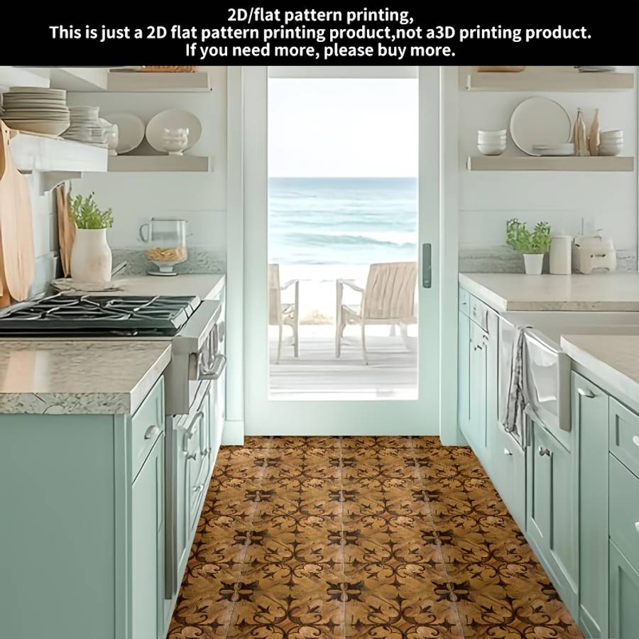 Self Adhesive Floor Stickers 11.8Inchx11.8Inch30X30Cm