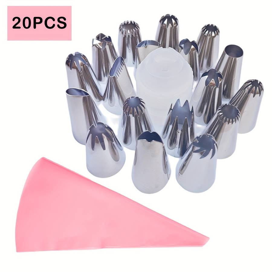 Professional Cake Decorating Head Color Pink 20