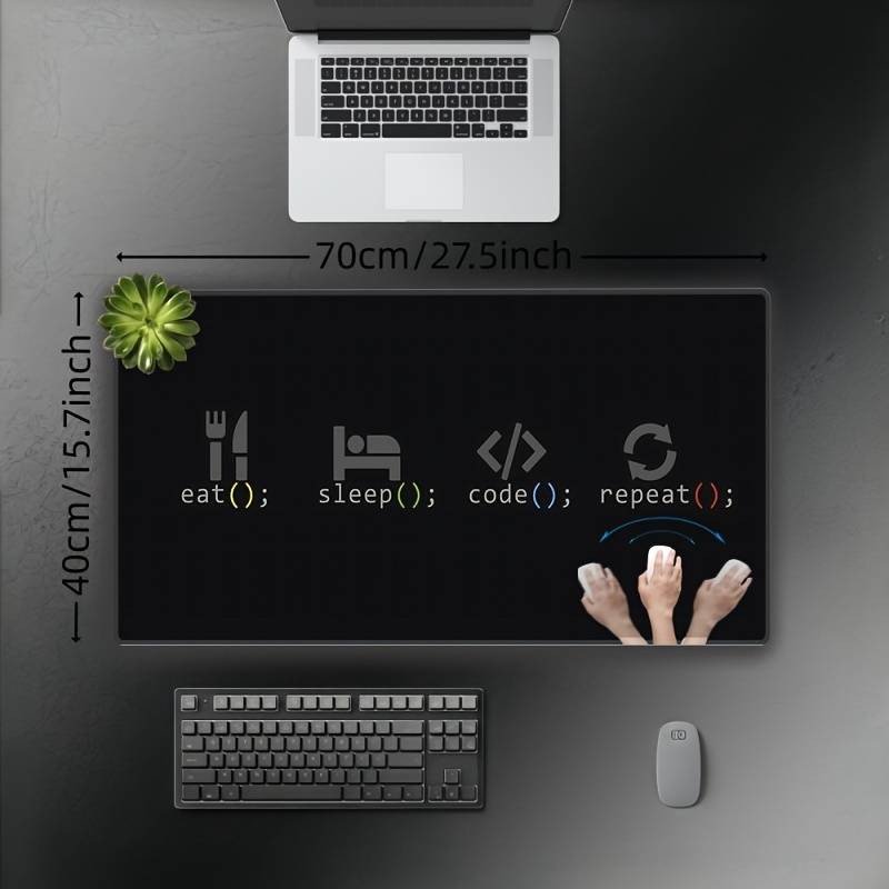 Mouse Pad Size 23.6X11.8Inch