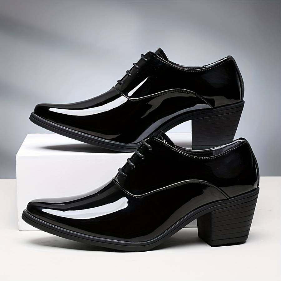 Mens Leather Shoes Color Red Sizeuk 10