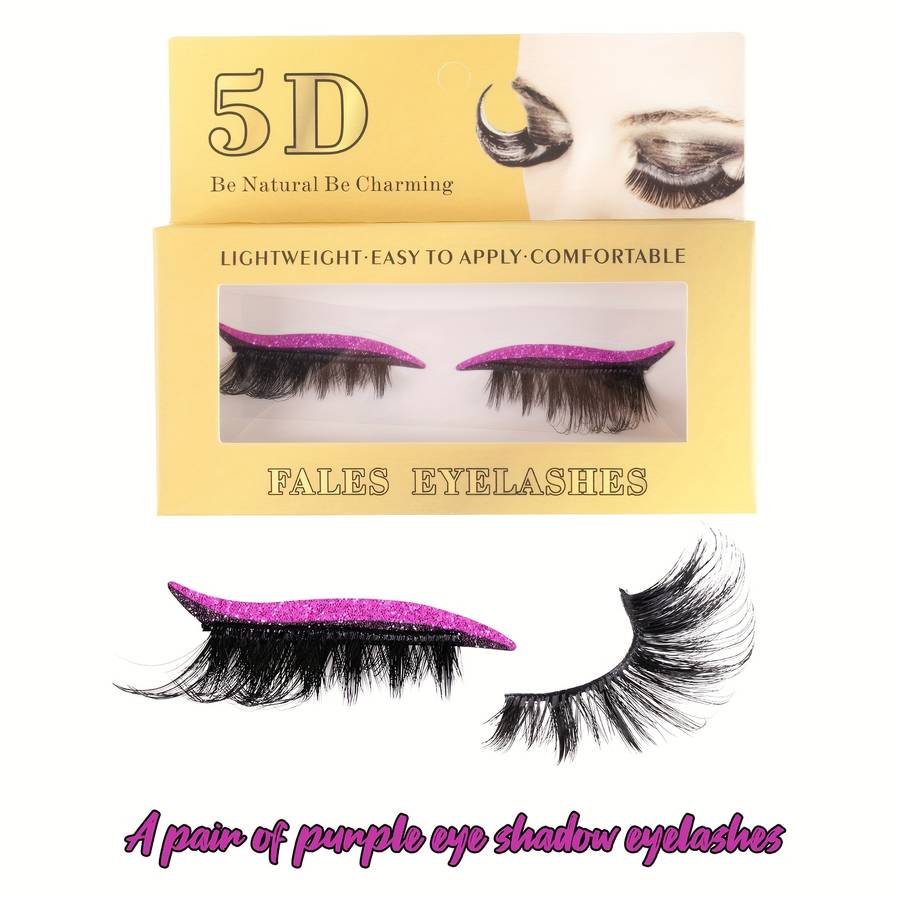 5 Pairs Volume Cluster Lashes Color 1 Pair Of Each The 5 Colors
