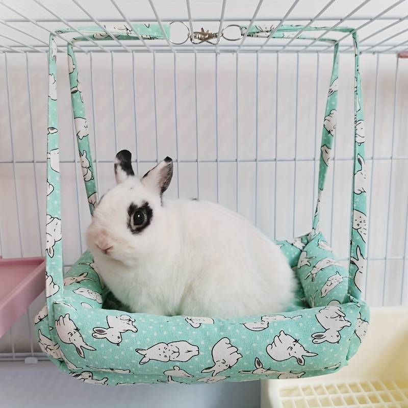 Pet supplies Style Mint Green Rabbit Hammock