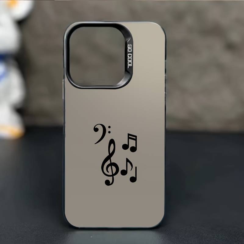1Pc Mixed Color For iPhone 13 Cute Musical Note Phone Case