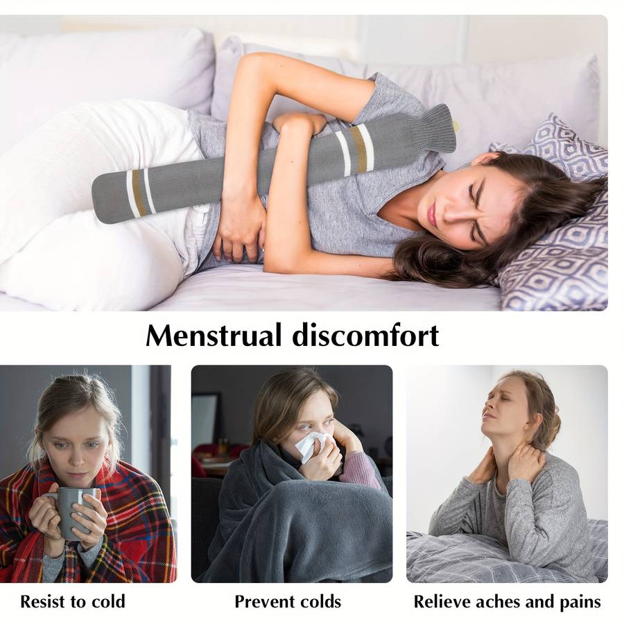 Hot Water Bottle Hot Water Bottle Cover 75*13 Inner Liner 73*11.6Cm Size 7
