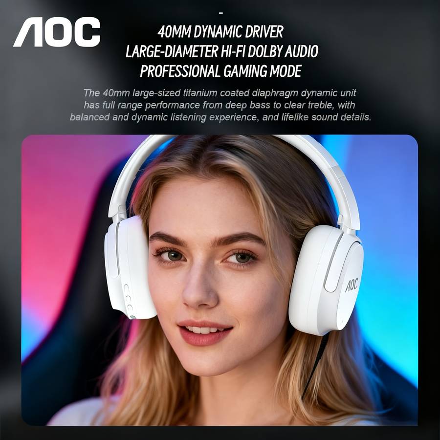 Headset Headphones Over Ear
