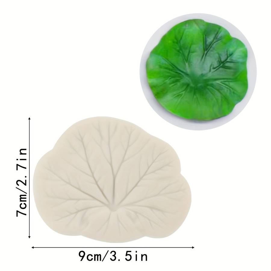 Suitable For Baking Molds Model Small Leaf Texture Silicone Mold